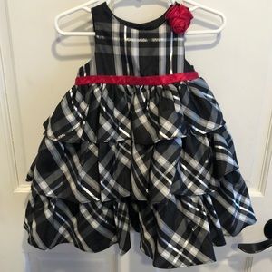 Baby girl holiday party dress- size 12 months